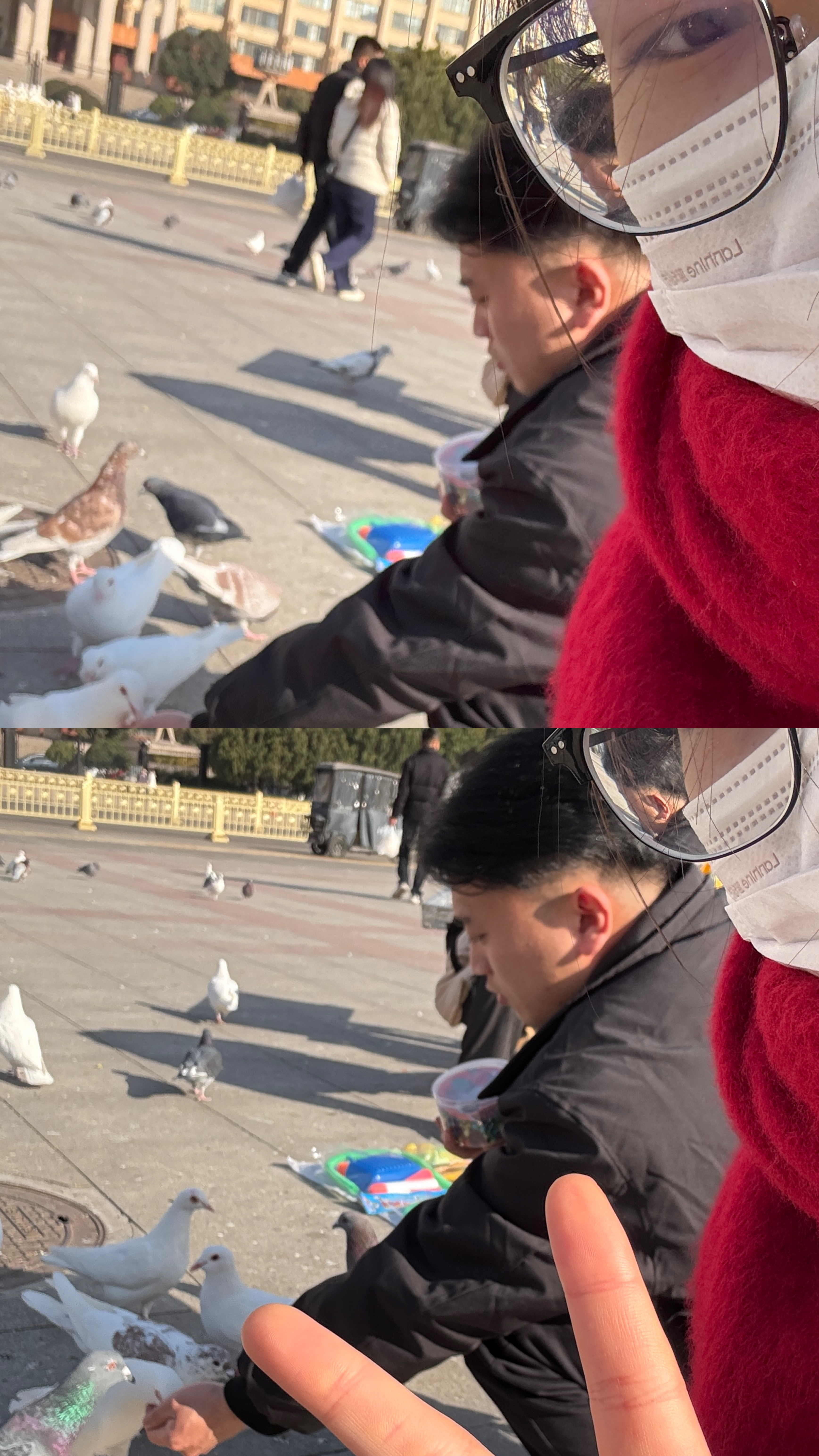 我们细碎的日子 由于不知道去哪里 路边看到的地方 玩了一下午 